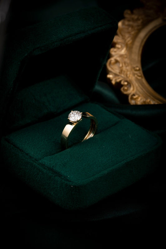 14K Lab Grown Diamond Ring