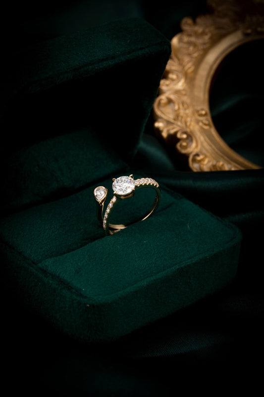 14K Lab Grown Diamond Ring
