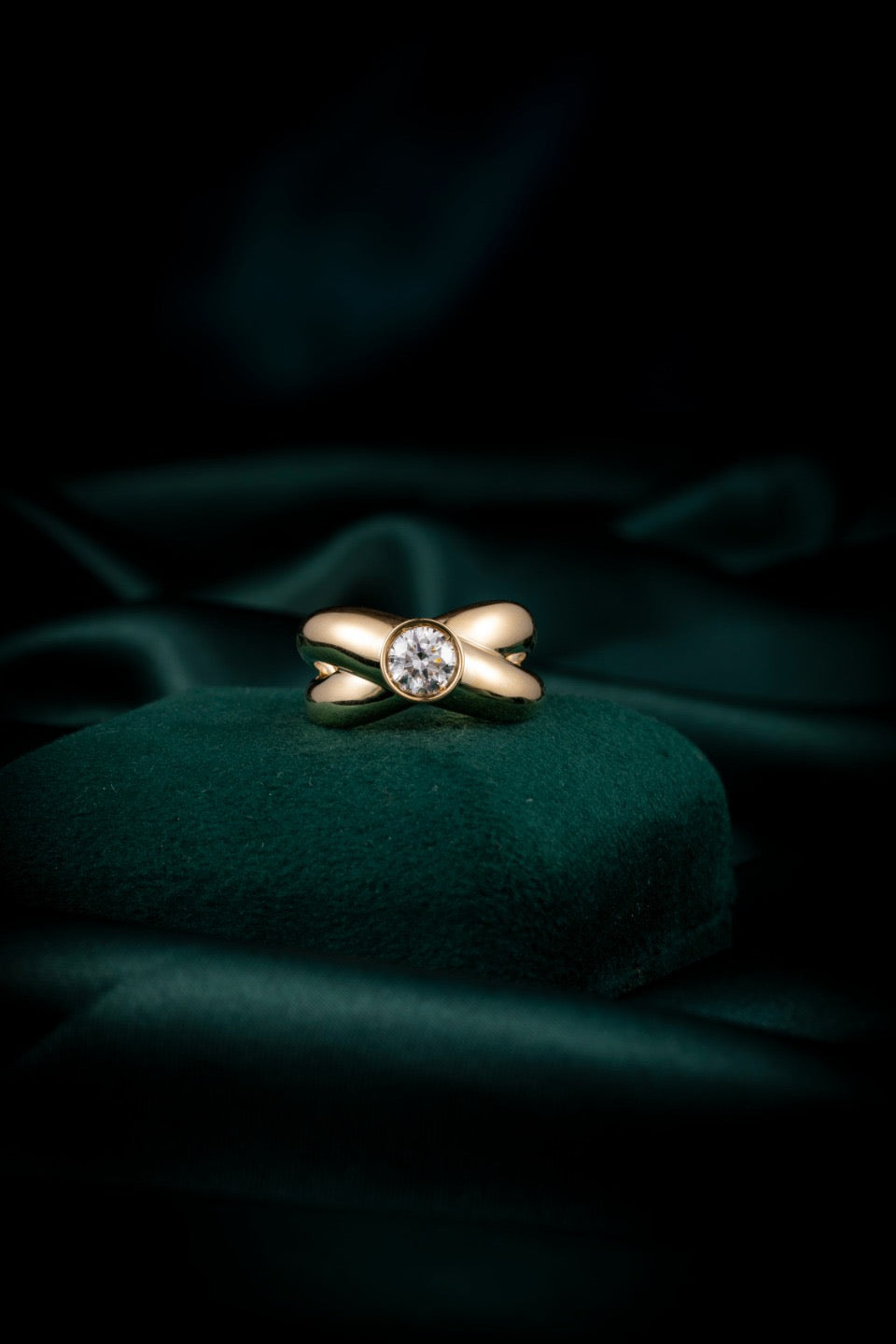 14K Lab Grown Diamond Ring