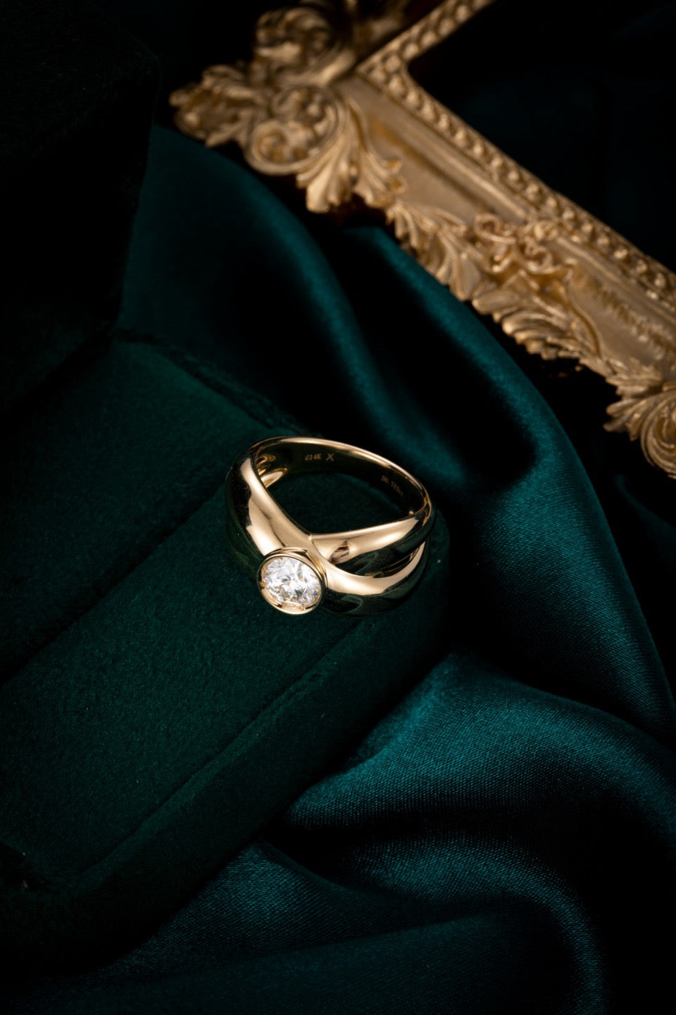 14K Lab Grown Diamond Ring