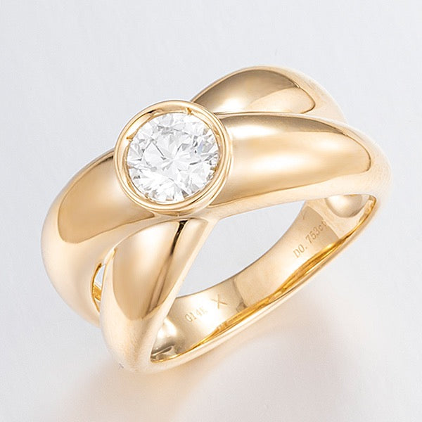 14K Lab Grown Diamond Ring
