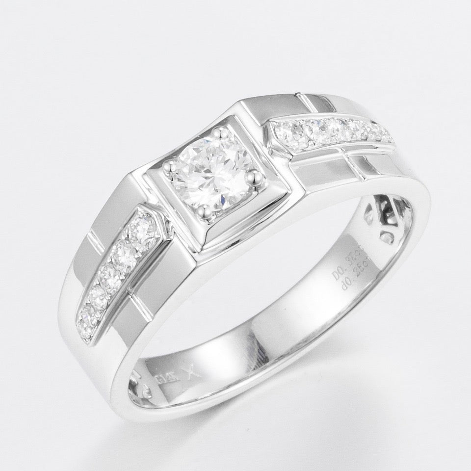 14K Lab Grown Diamond Ring