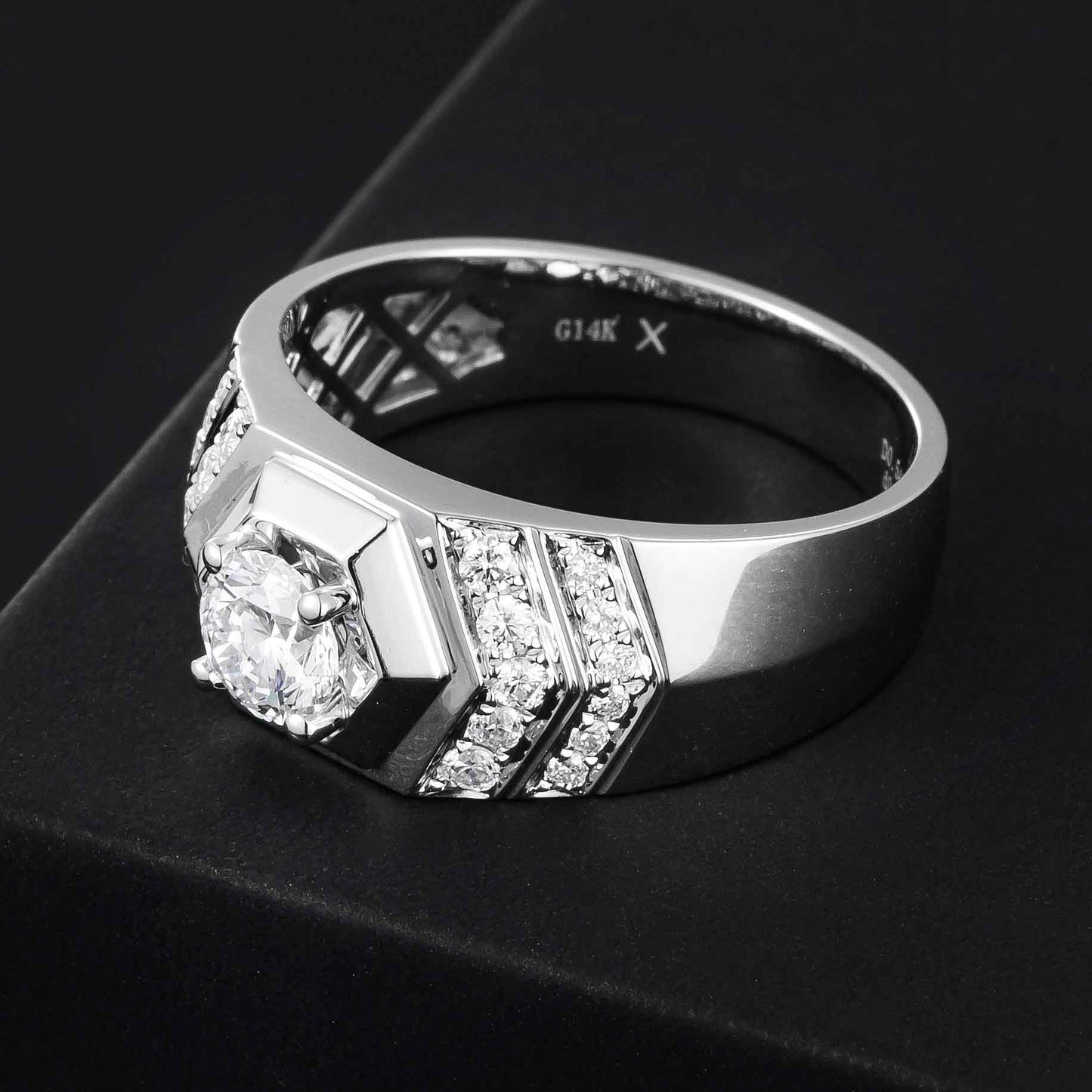 14K Lab Grown Diamond Ring