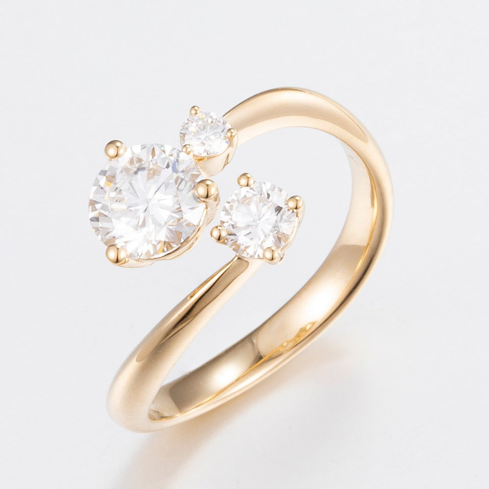 14K Lab Grown Diamond Ring