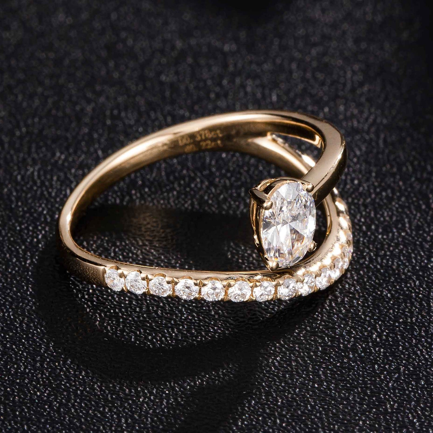 14K Lab Grown Diamond Ring