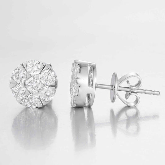 Burton Jewelry - 18K Lab Grown Diamond Earrings