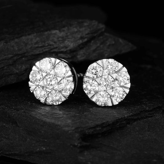 18K Lab Grown Diamond Earrings