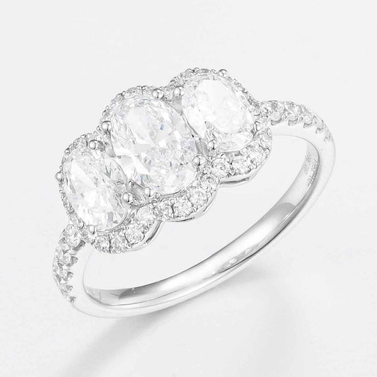Burton Jewelry - 14K Lab Grown Diamond Ring