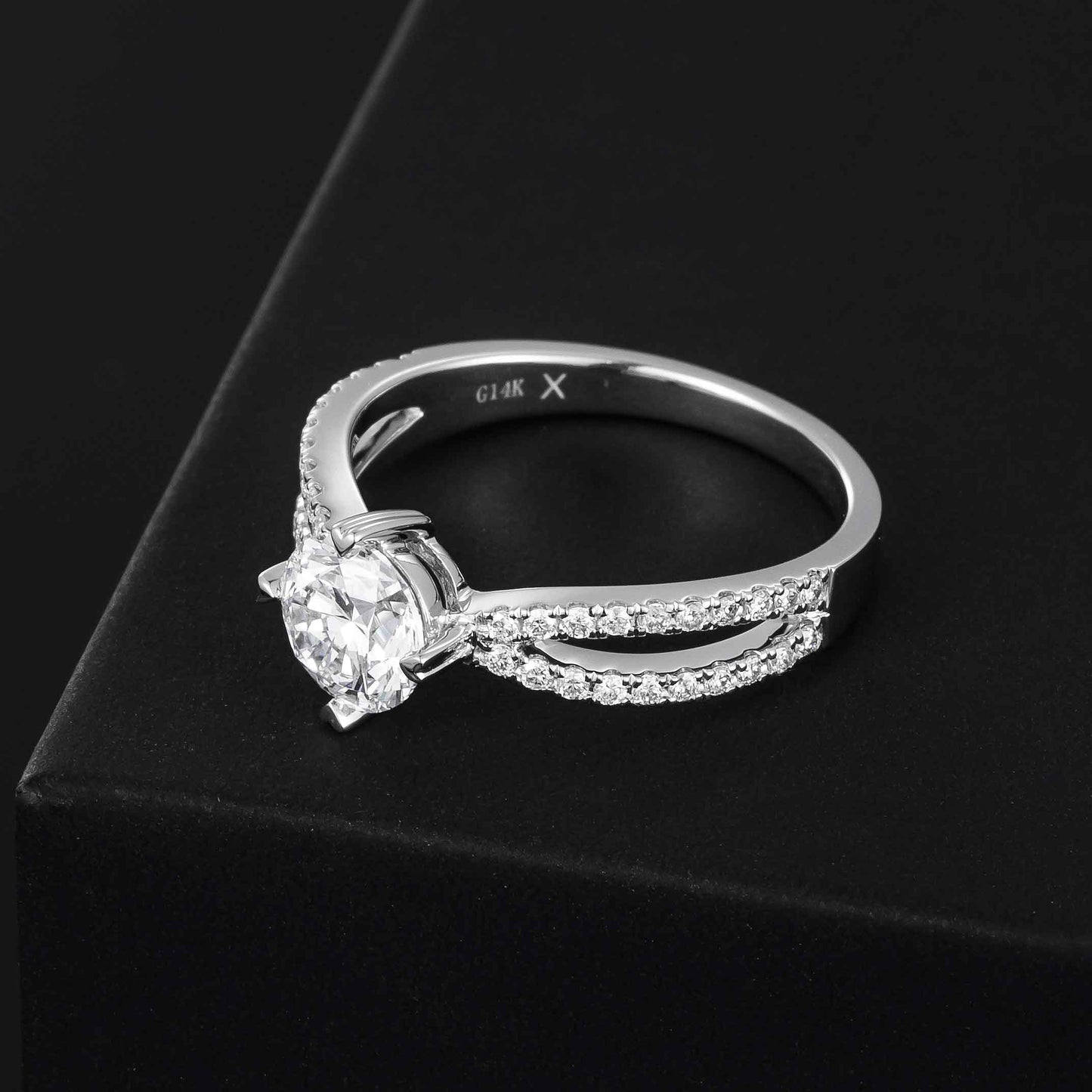 Burton Jewelry - 14K Lab Grown Diamond Ring