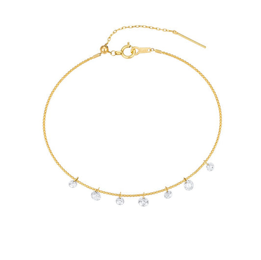 18K Lab Grown Diamond Bracelet