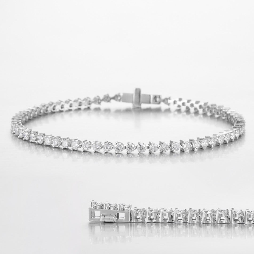 Burton Jewelry - 14K Lab Grown Diamond Bracelet