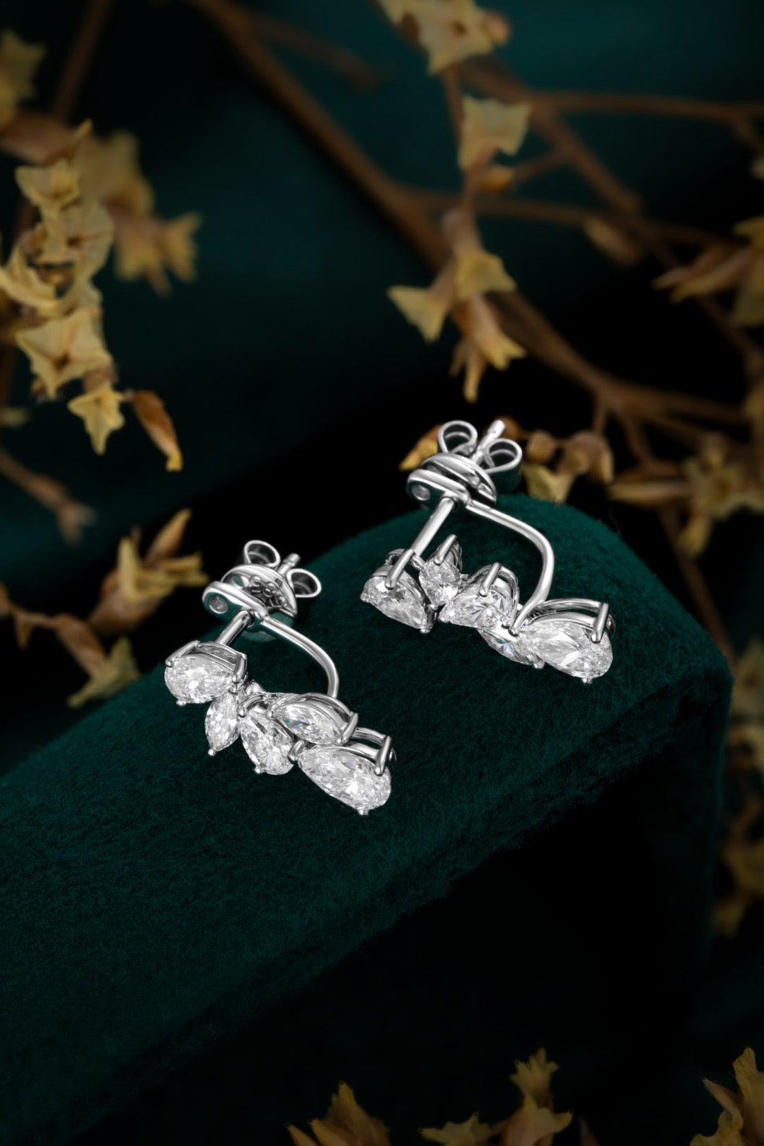 Burton Jewelry - 14K Lab Grown diamond Earrings