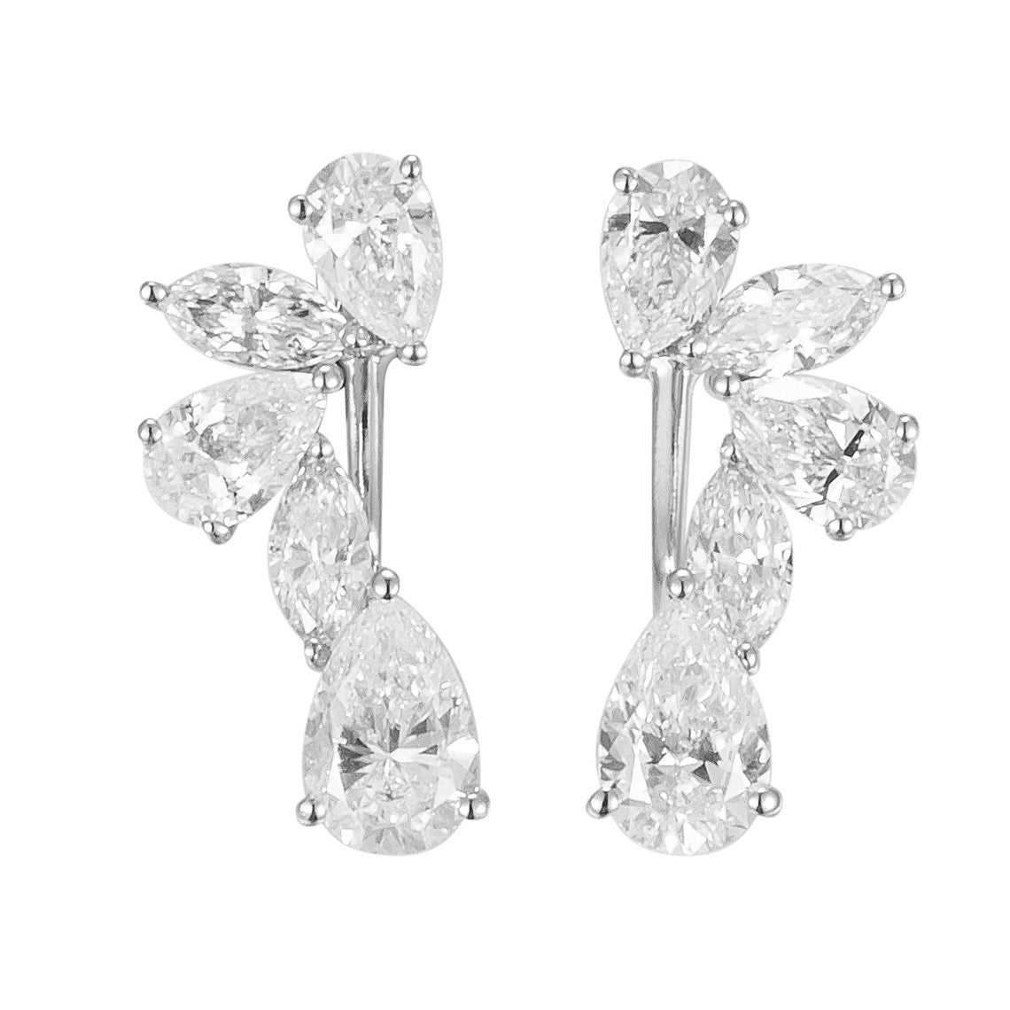 Burton Jewelry - 14K Lab Grown diamond Earrings