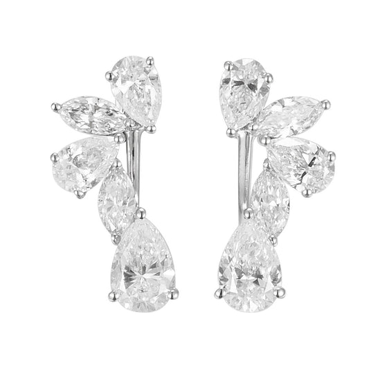 Burton Jewelry - 14K Lab Grown diamond Earrings