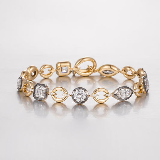 Burton Jewelry - 14K Lab Grown Diamond Bracelet
