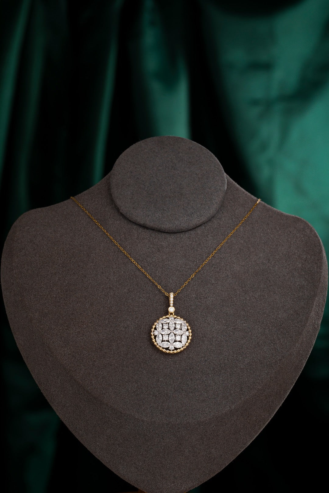 Burton Jewelry - 14K Lab Grown Diamond Pendant