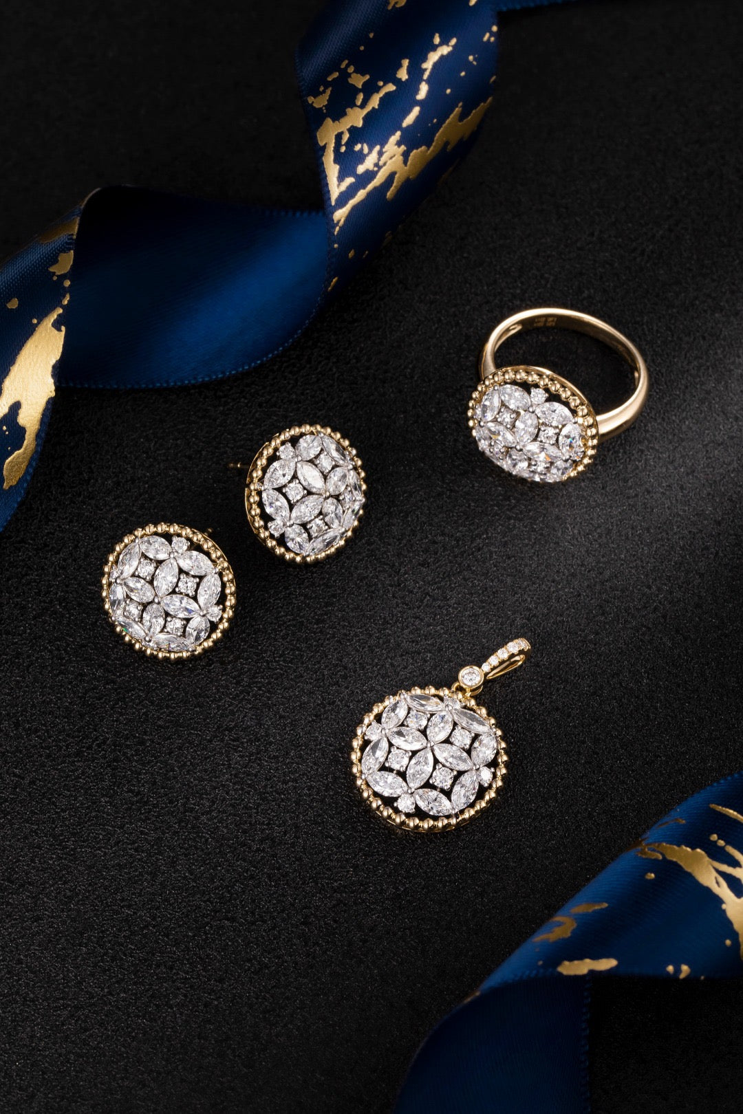 Burton Jewelry - 14K Lab Grown Diamond Earrings