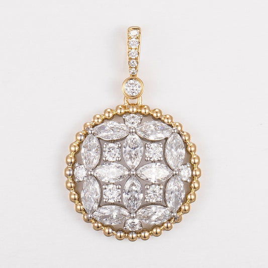 Burton Jewelry - 14K Lab Grown Diamond Pendant
