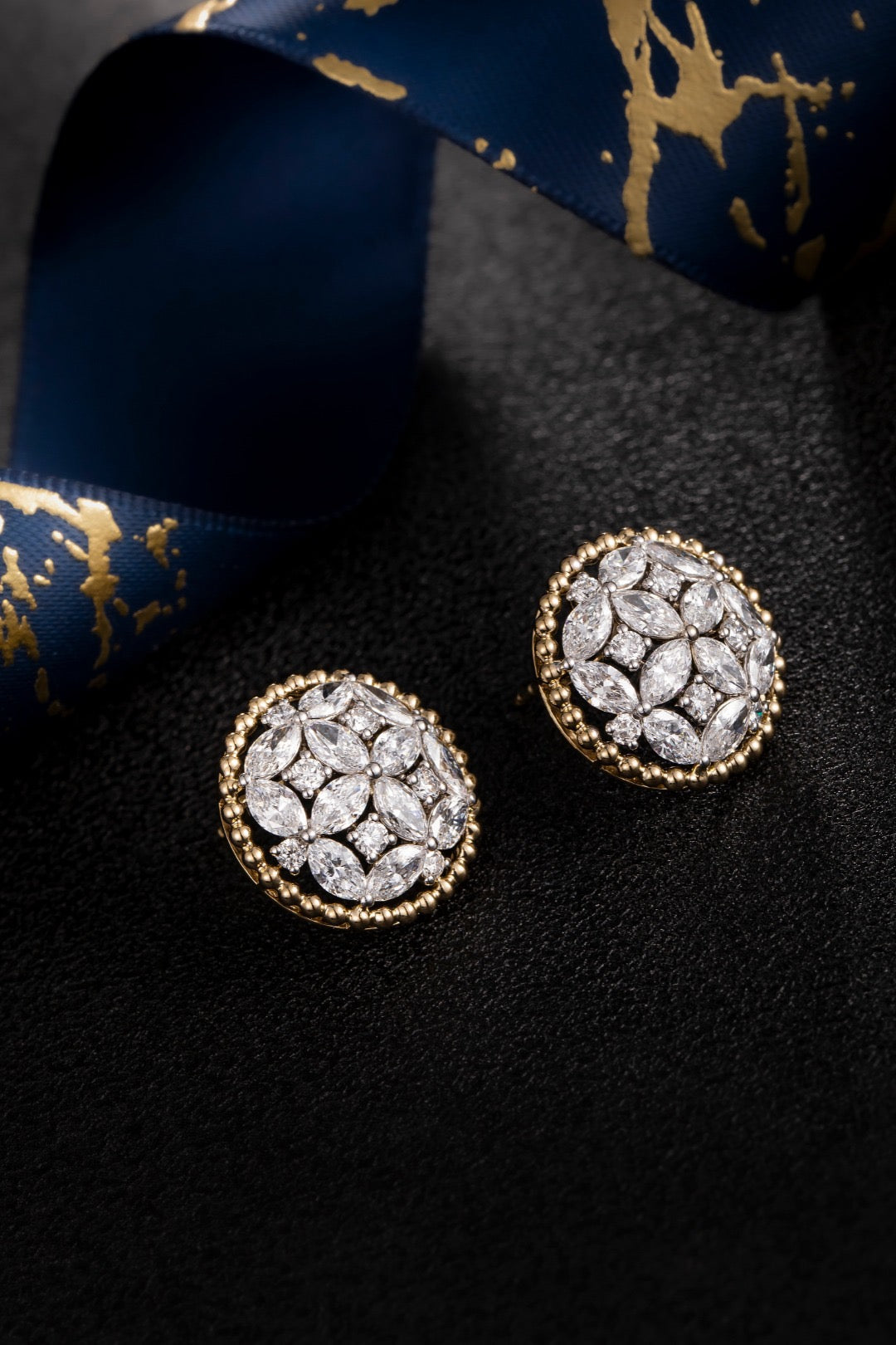 Burton Jewelry - 14K Lab Grown Diamond Earrings