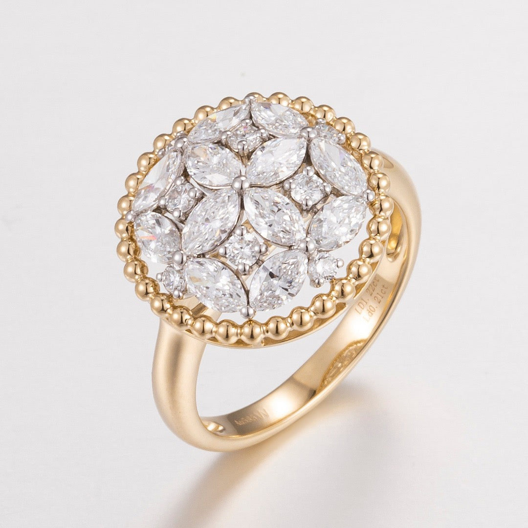 Burton Jewelry - 14K Lab Grown Diamond Ring