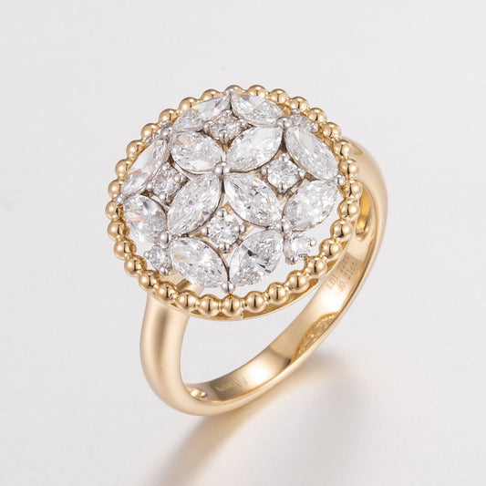 Burton Jewelry - 14K Lab Grown Diamond Ring