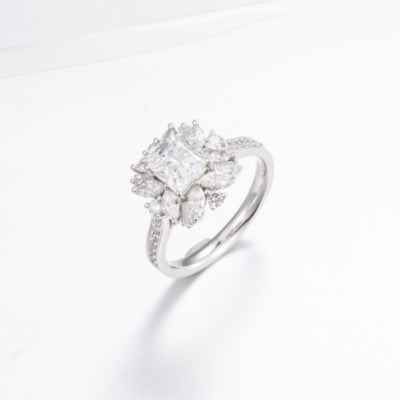 Burton Jewelry - Pt900 Lab Grown Diamond Ring