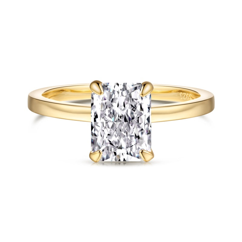 Burton Jewelry - S925 Silver Lab Grown Diamond Ring
