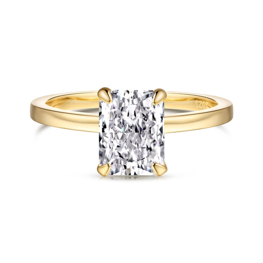 Burton Jewelry - S925 Silver Lab Grown Diamond Ring